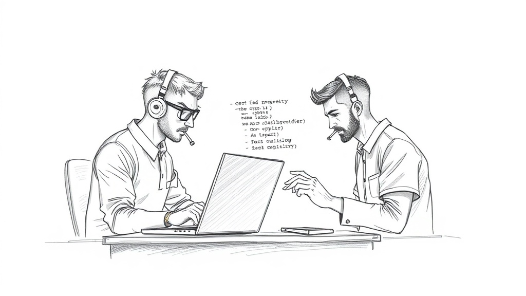 команда разработчиков с Copilot