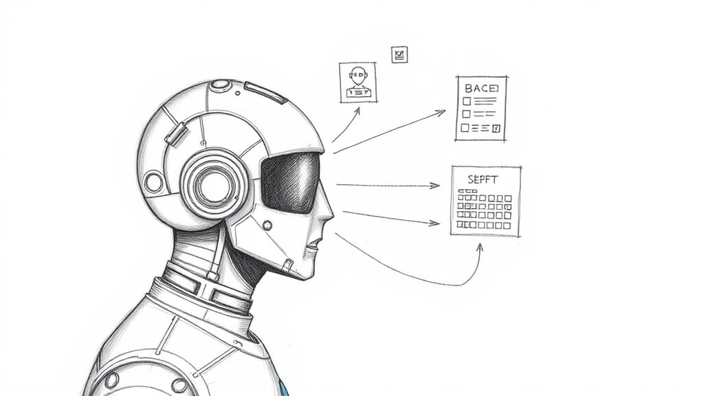 AI агент одной командой управляет тремя сервисами