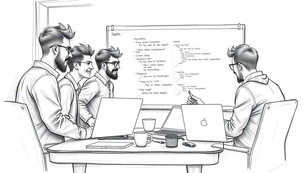 командная работа программистов