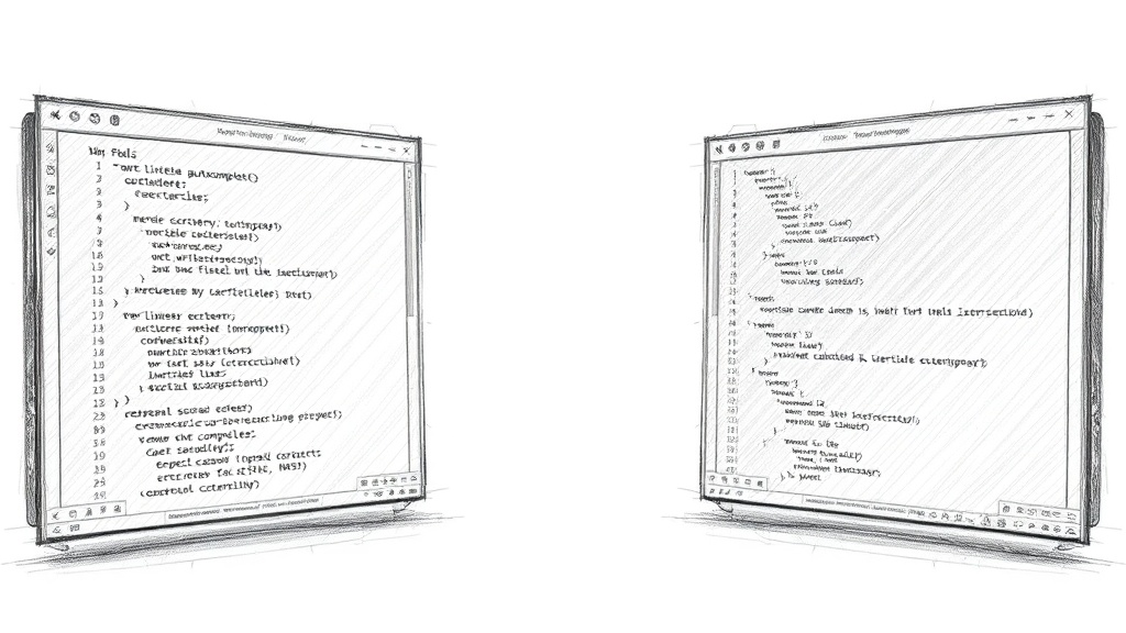 сравнение старой IDE и Cursor с ИИ