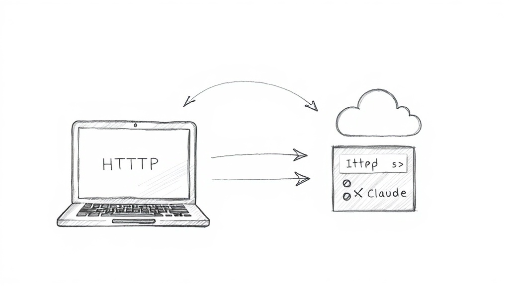 схема REST API запросов к Claude