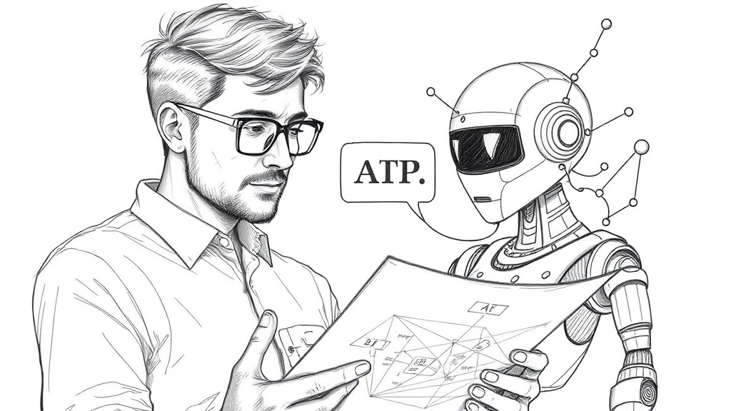 разработчик читает алгоритм