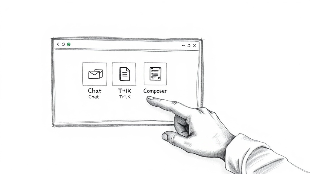 три ИИ-ассистента в Cursor