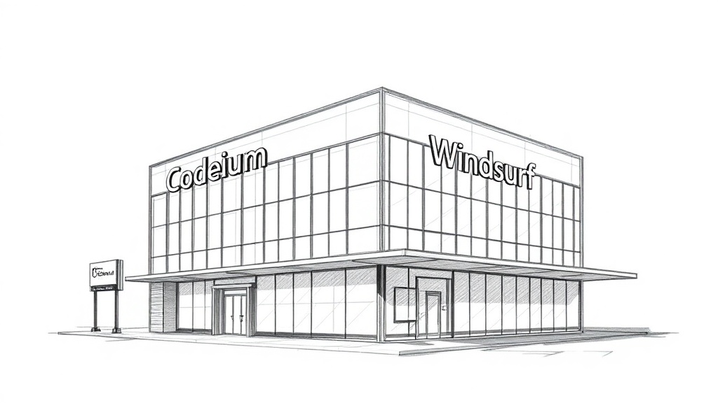 офис Codeium с брендом Windsurf