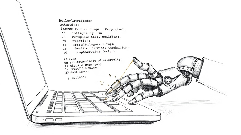 написание boilerplate-кода Cursor