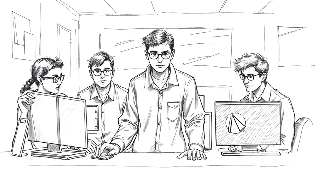 команда разработчиков с Cursor