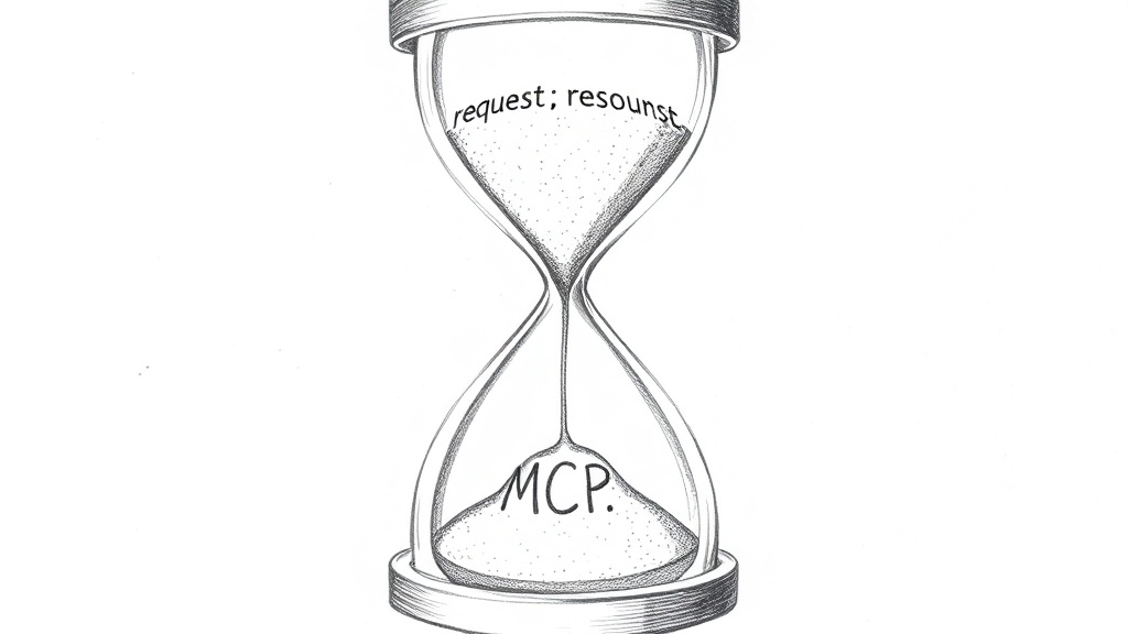 песочные часы запроса и ответа MCP