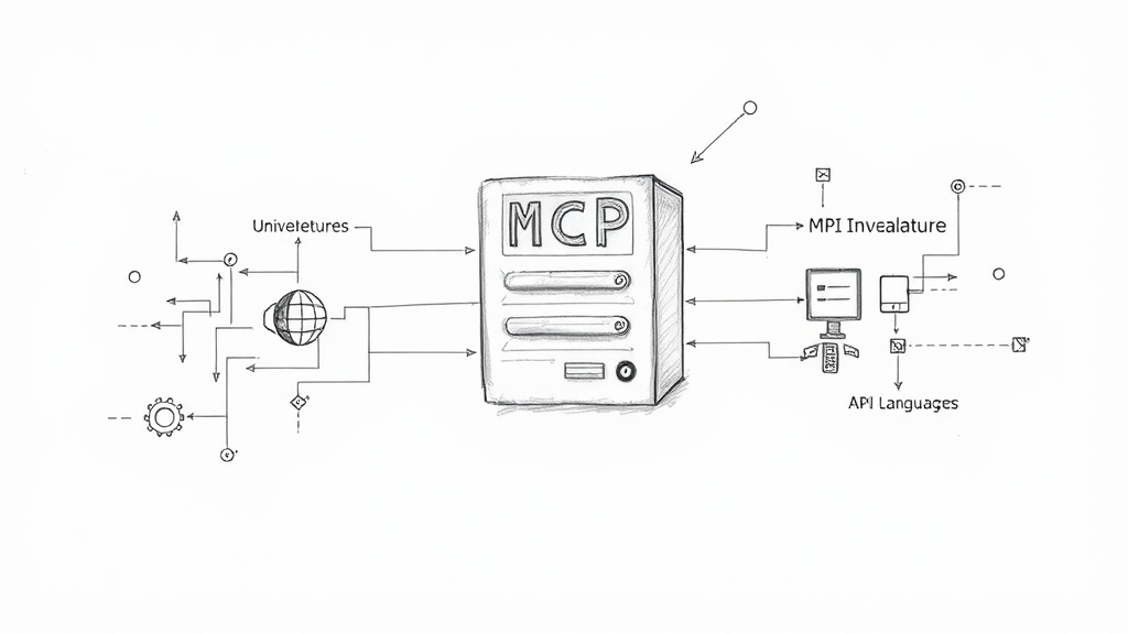 MCP сервер переводит запросы между API