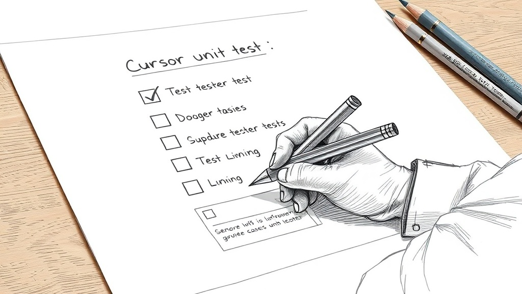 Cursor генерирует юнит тесты