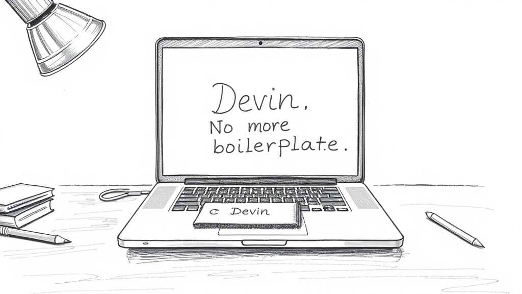 Devin убирает шаблонный код
