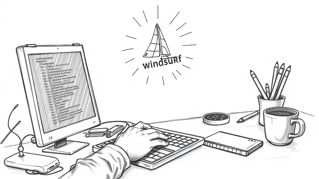 Windsurf подсказывает код программисту