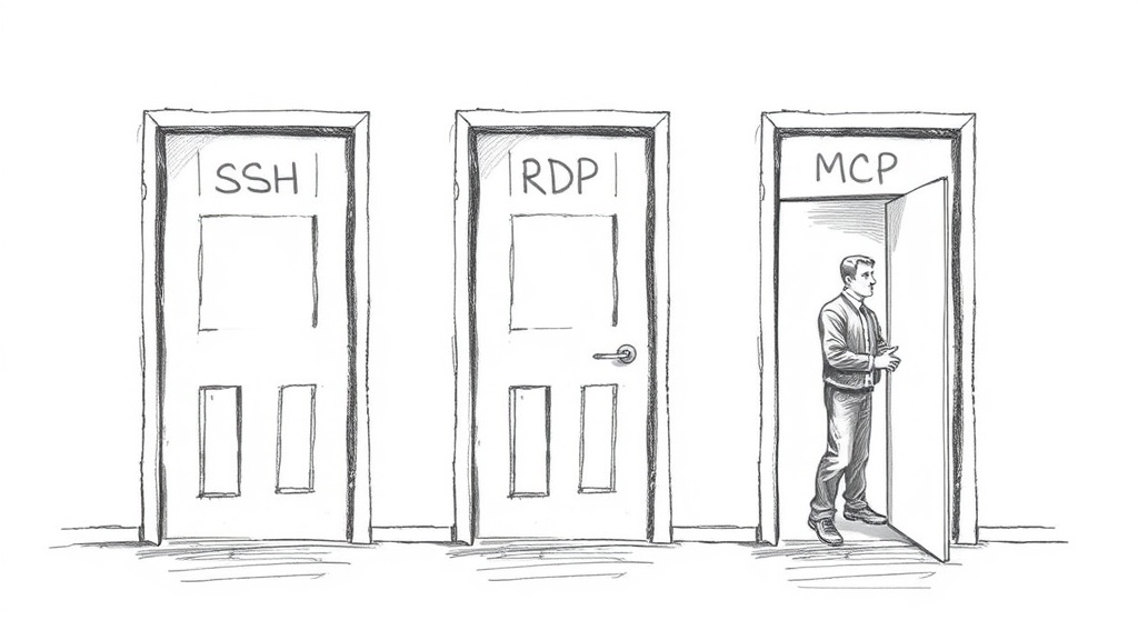 сравнение протоколов SSH RDP MCP