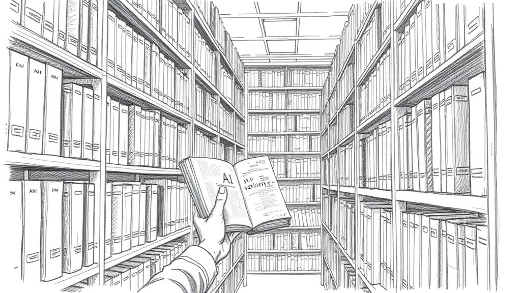 человек достает устаревшую книгу по ИИ