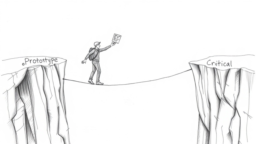 программист на канате между прототипом и системой