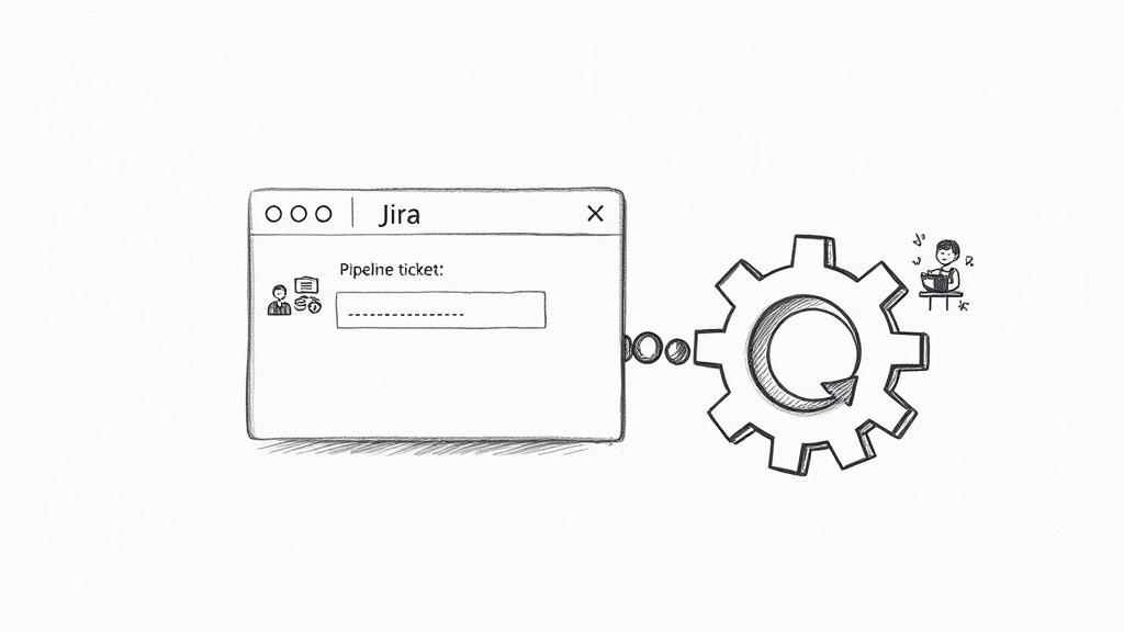 плагин создаёт тикет в Jira из пайплайна