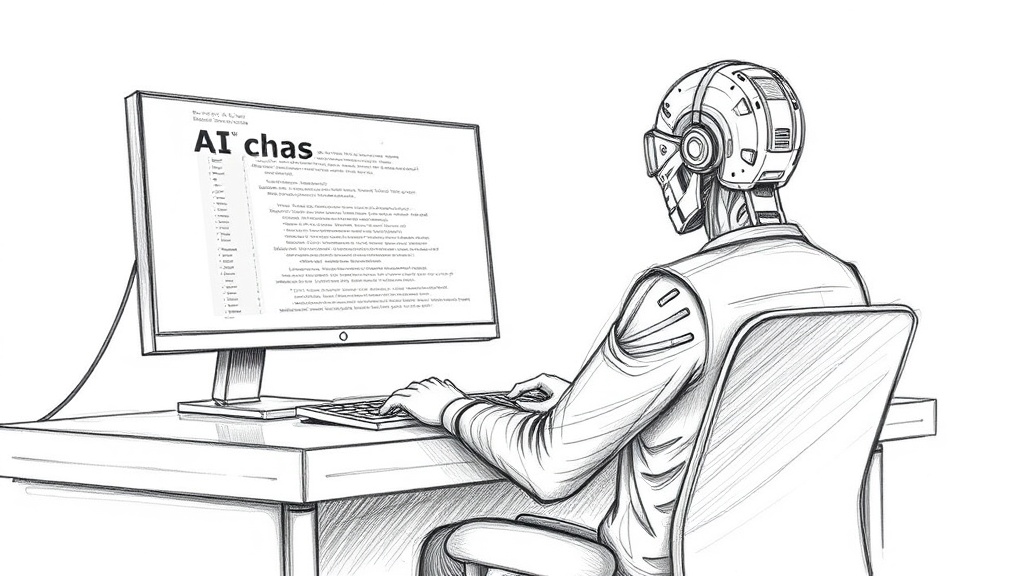 разработчик смотрит как ИИ рефакторит код