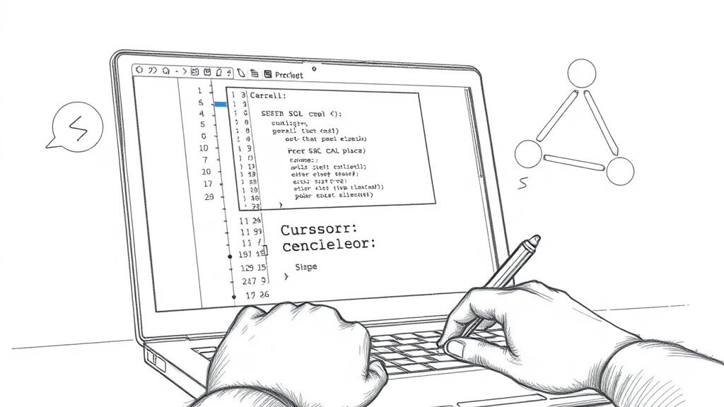 настройка Cursor для SQL
