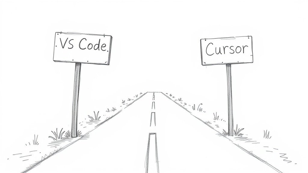 выбор между VS Code и Cursor