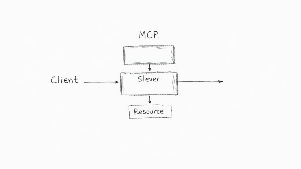 архитектура MCP сервера схема