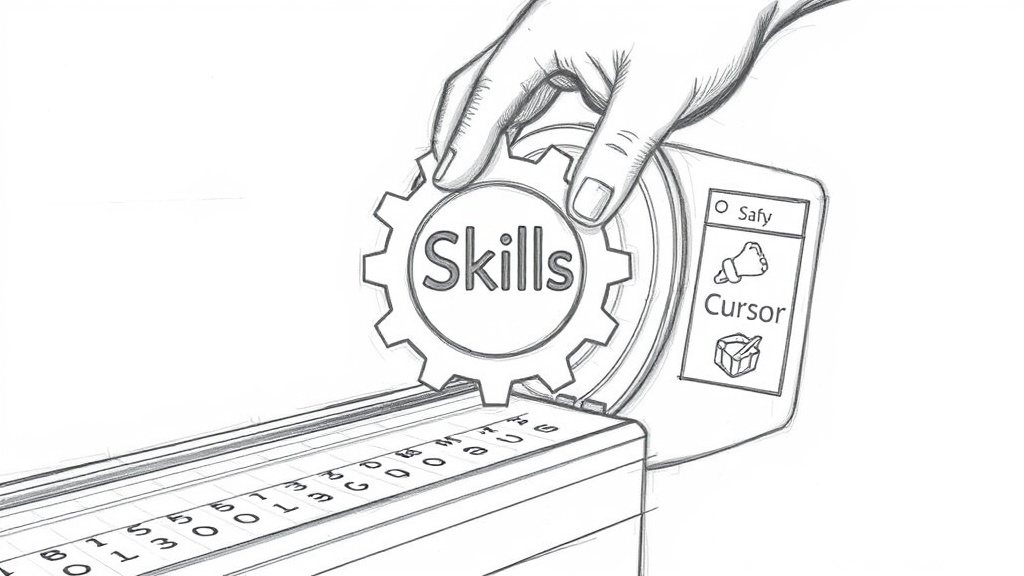 шестеренка Skills в механизме