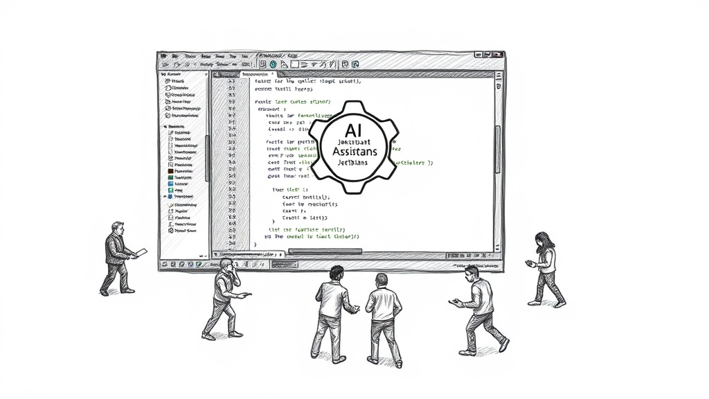 среда JetBrains с ИИ ассистентом
