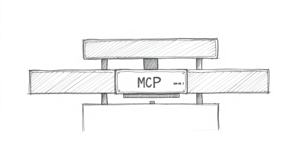 трехуровневая архитектура с MCP