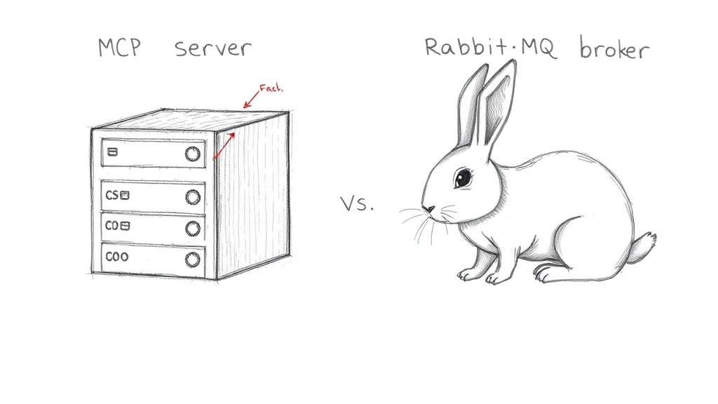 сравнение MCP и RabbitMQ
