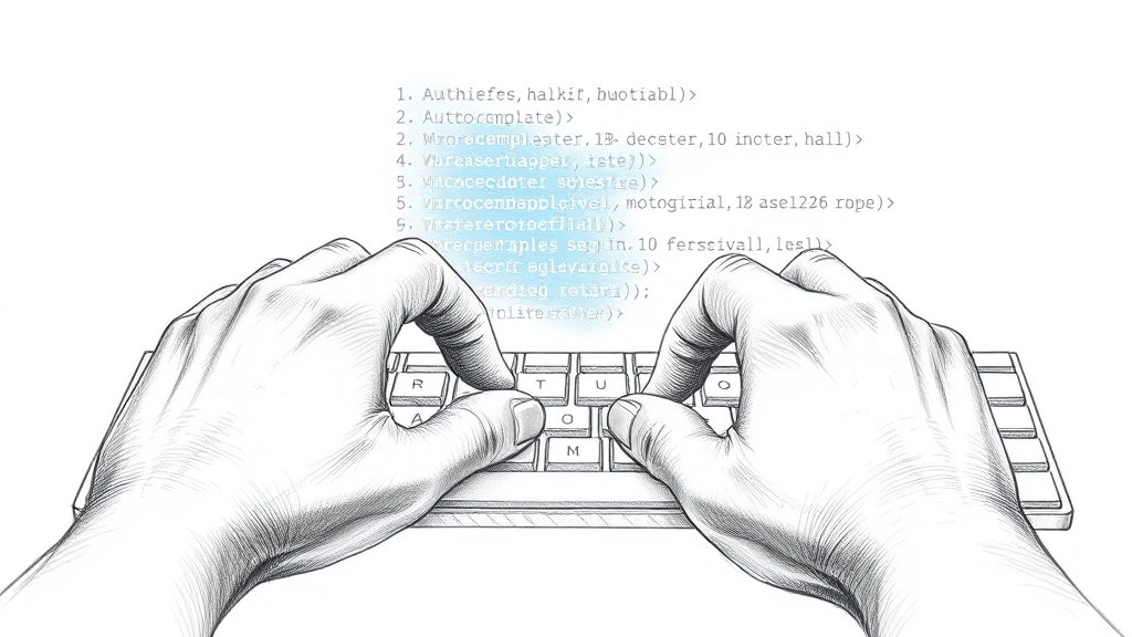 автодополнение кода в Cursor